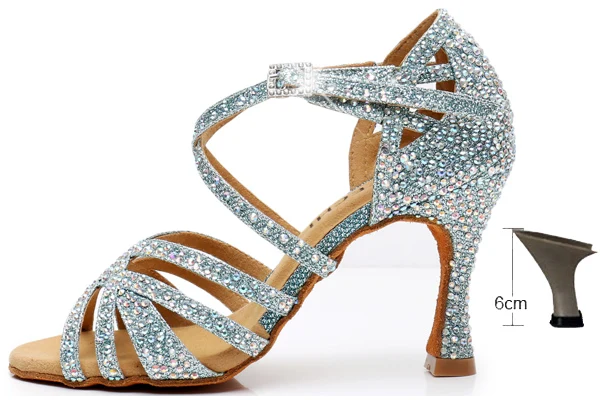 Chaussure de danse Flash Argent