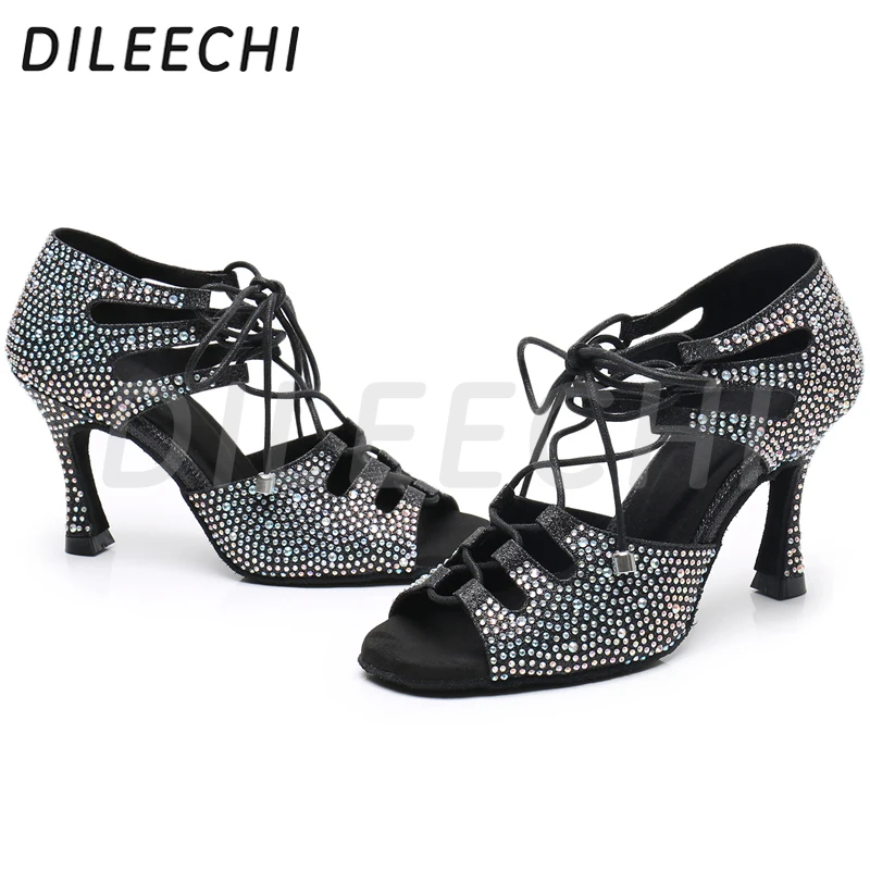 Chaussures Rhinestone Noir