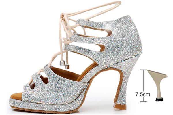 Sandales Glitter Argent/Or