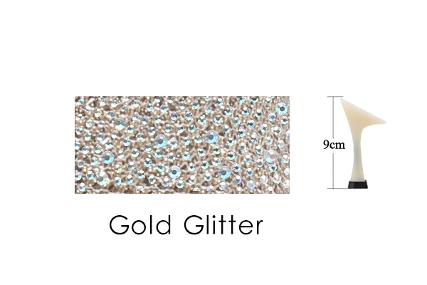 Chaussures Rhinestone Noir