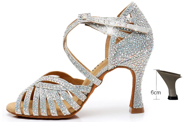 Chaussure de danse Satin Bleu