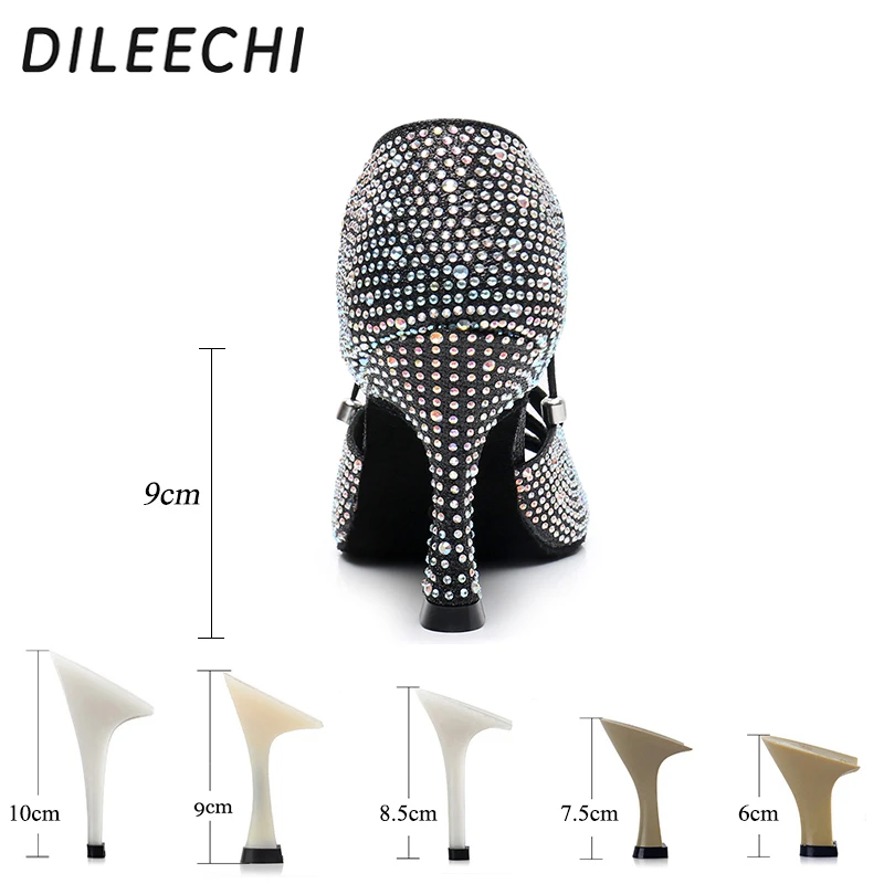 Chaussures Rhinestone Noir