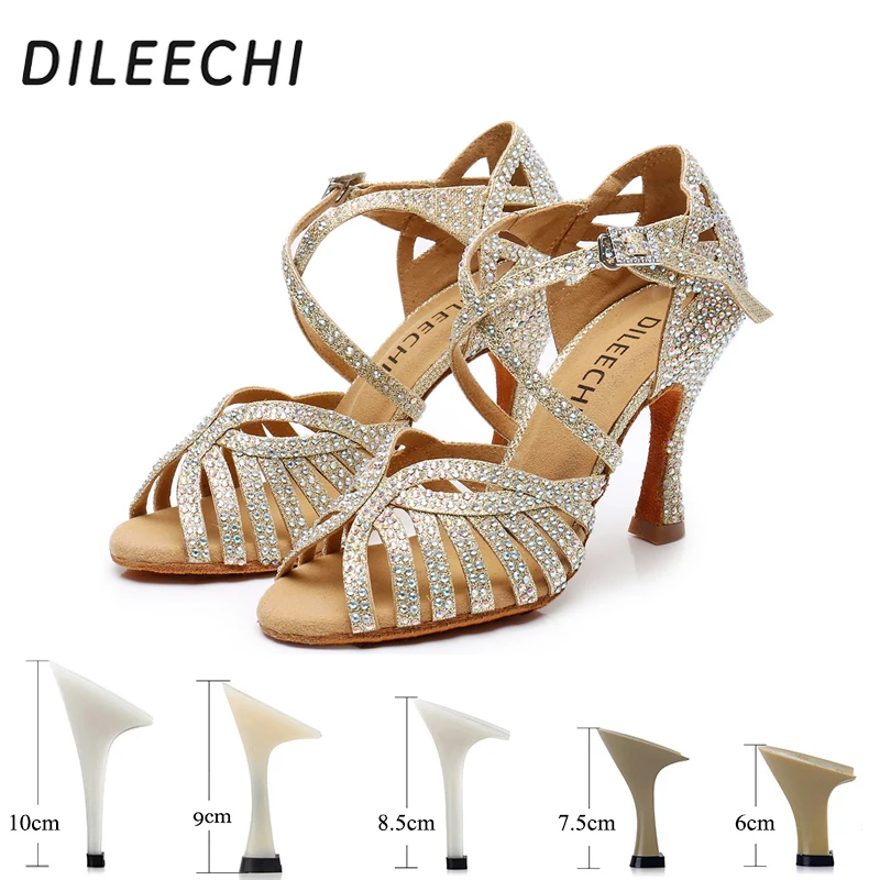 Chaussure de danse Satin Bleu