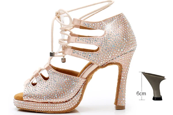 Chaussures Satin Beige