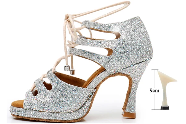 Sandales Glitter Argent/Or