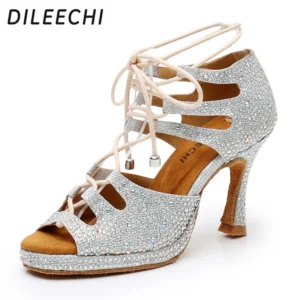 Sandales Glitter Argent/Or