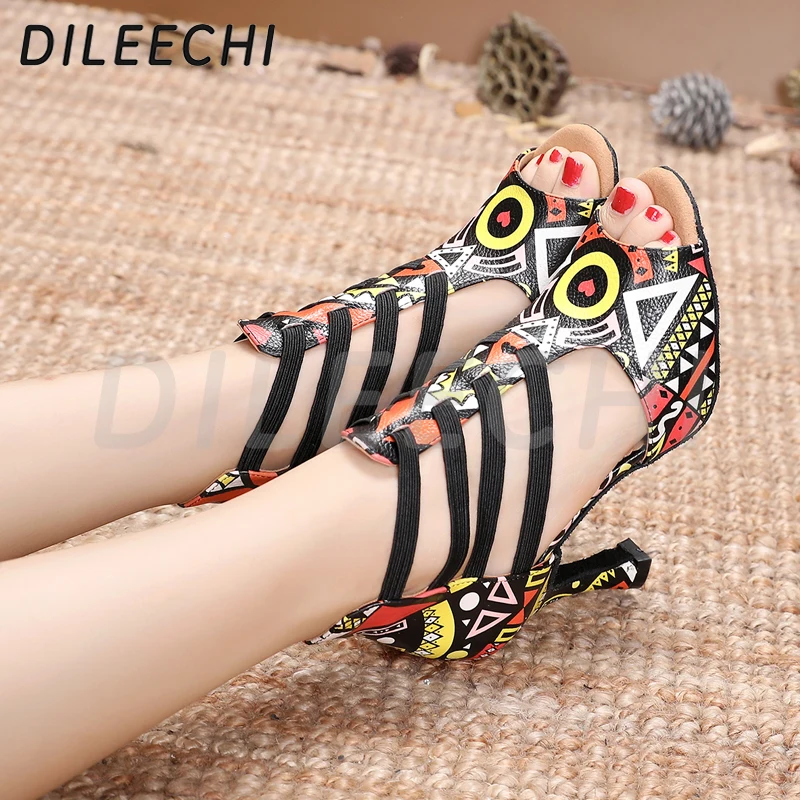 Bottines Imprimées Femme