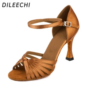 Chaussure de danse Salsa Bronze Femme