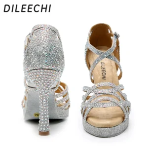 Chaussure de danse Paillettes Argent