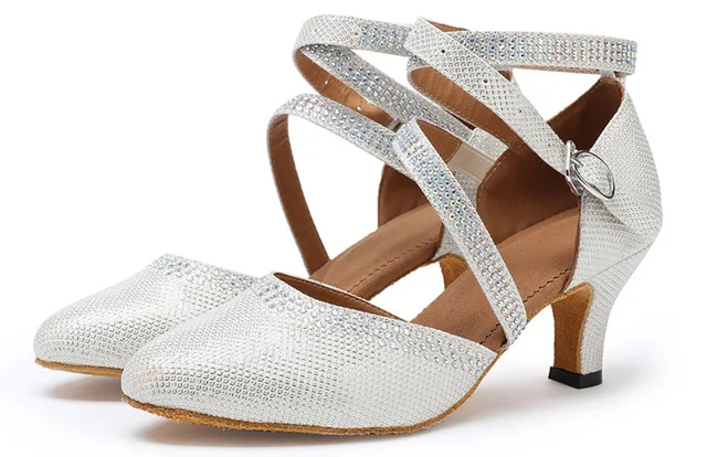 Chaussures Rhinestone Or