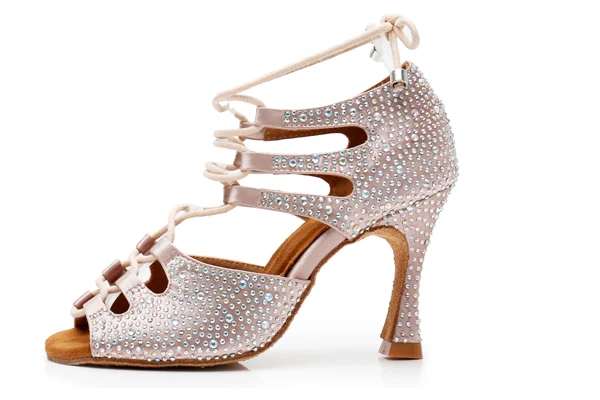 Chaussure de danse Latine Pailletée Femme