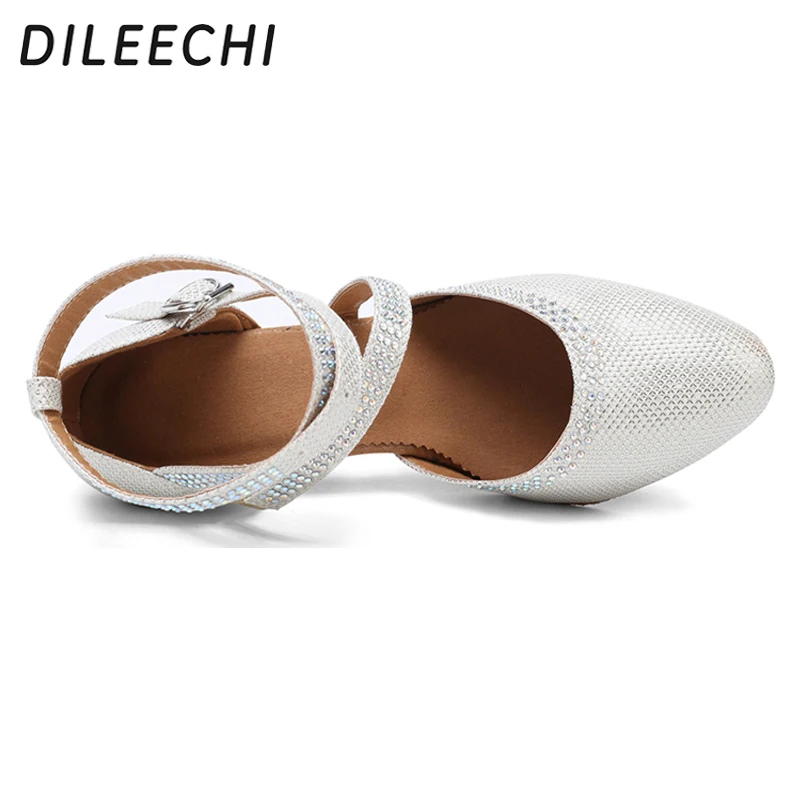 Chaussures Rhinestone Or