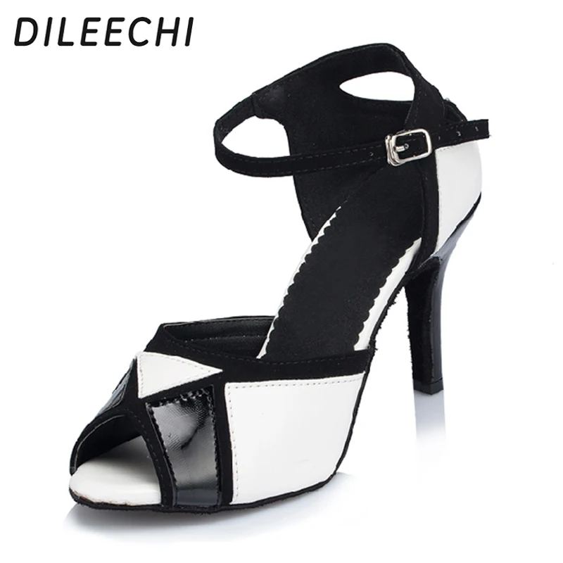 Chaussure de danse Salsa Blanche Femme