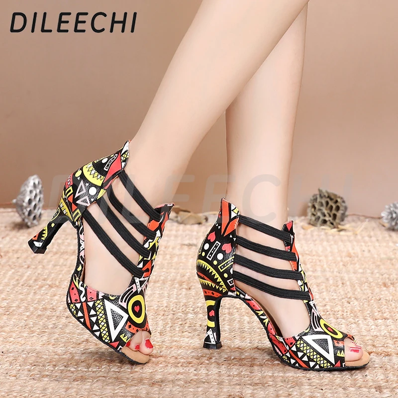 Bottines Imprimées Femme