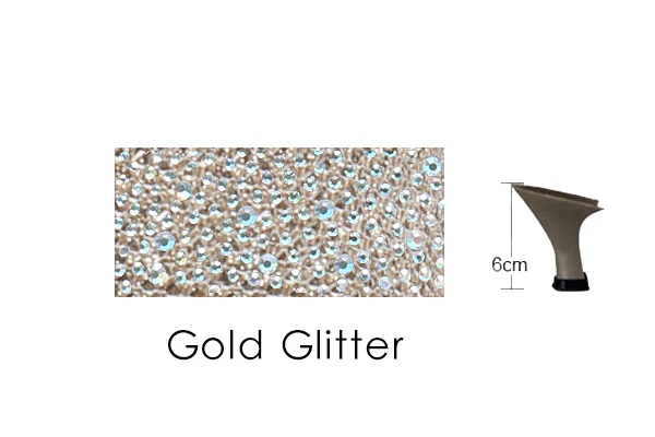 Chaussures Rhinestone Noir