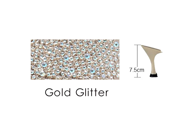 Chaussures Rhinestone Noir