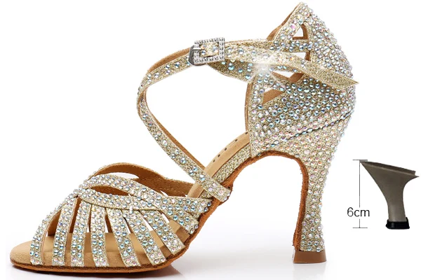 Chaussure de danse Satin Bleu