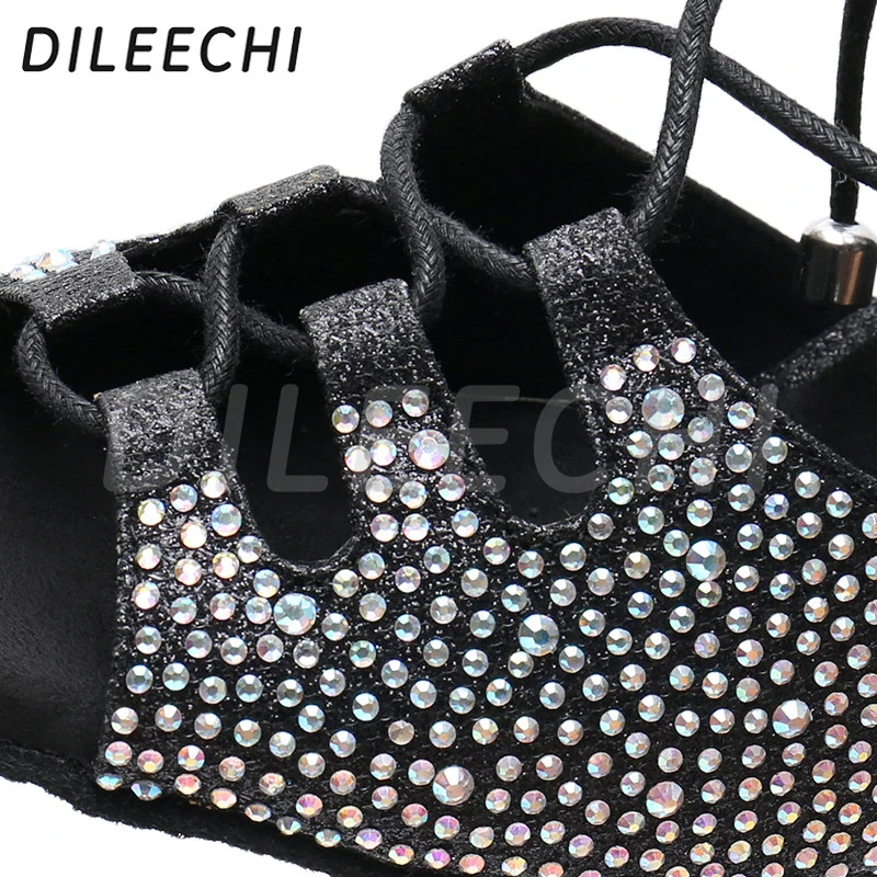 Chaussures Rhinestone Noir