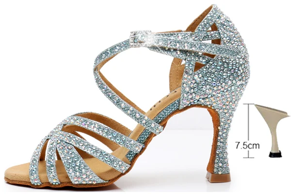 Chaussure de danse Flash Argent