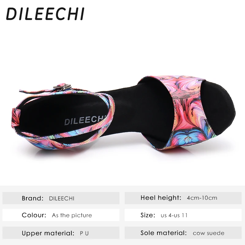 Chaussure de danse Florale Moderne Femme