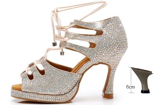 Sandales Glitter Argent/Or