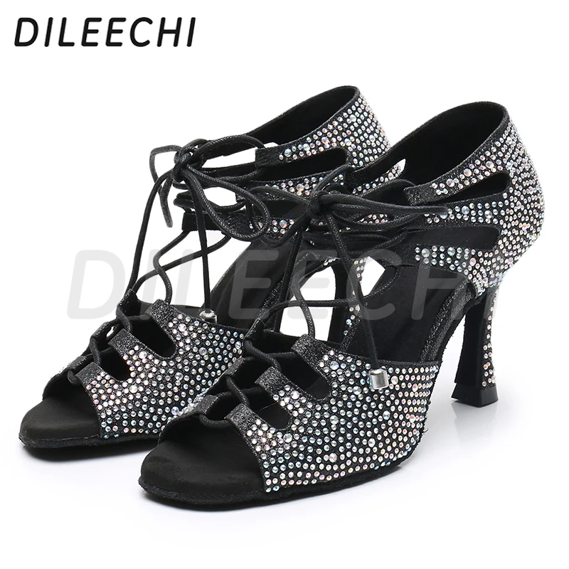 Chaussures Rhinestone Noir