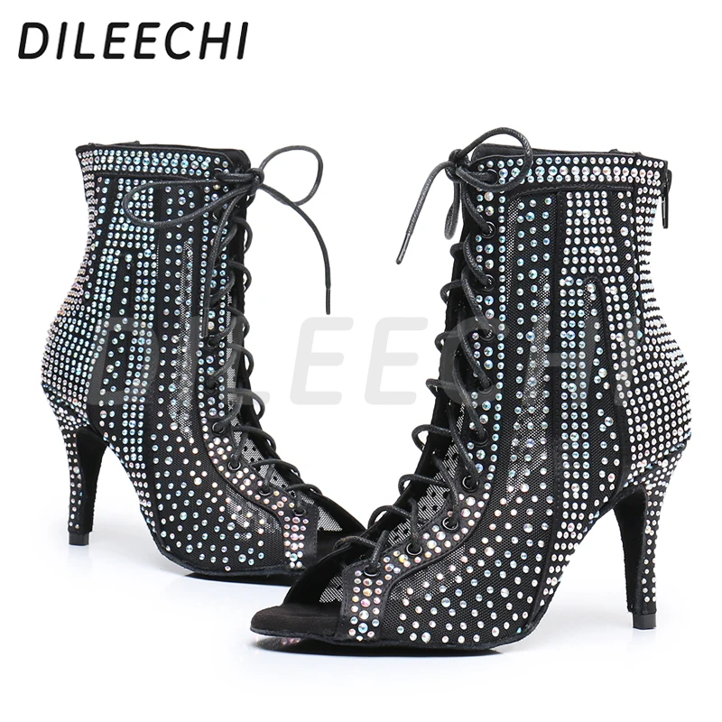 Bottines Salsa Strass Noir