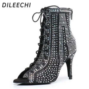 Bottines Salsa Strass Noir