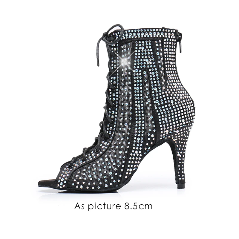Bottines Salsa Strass Noir