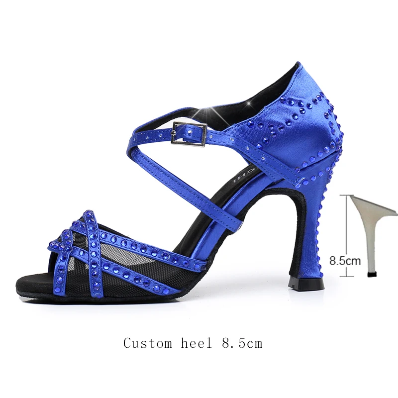 S320d63c8636f4b0a9786c83e7ae3f9625.webp Chaussure de danse Satin Bleu