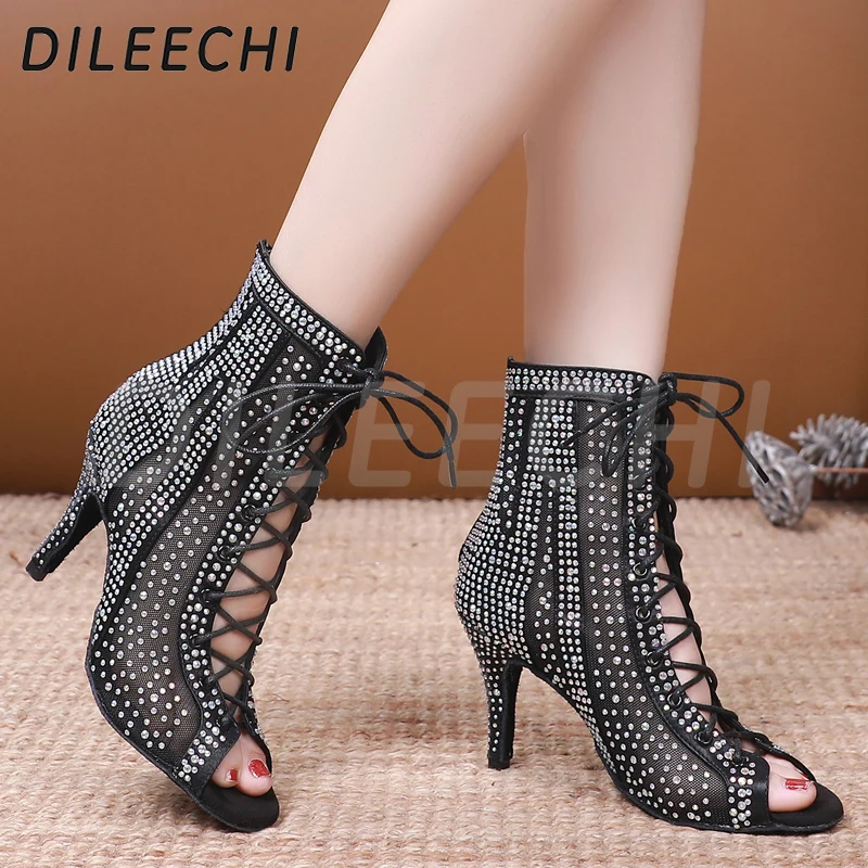 Bottines Salsa Strass Noir