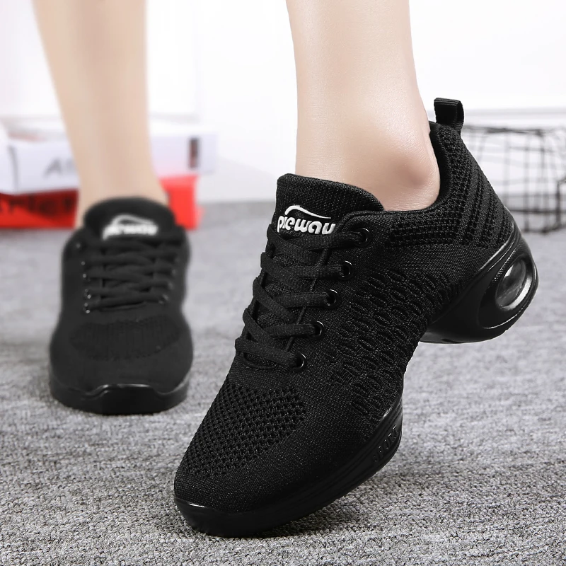 Sneaker Jazz Hip-Hop Blanc Noir Femme