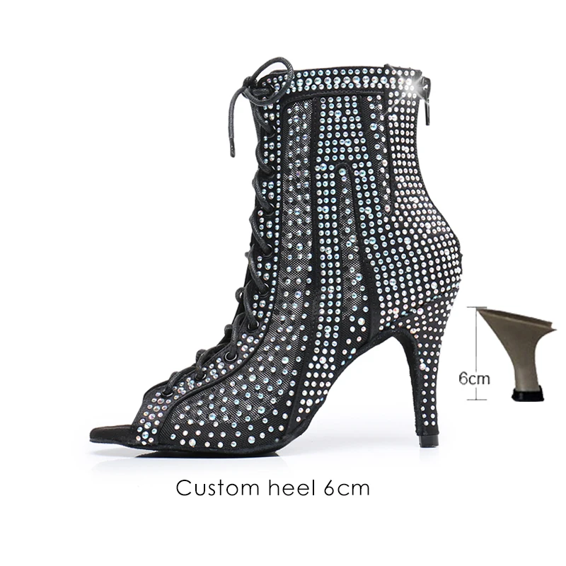 Bottines Salsa Strass Noir