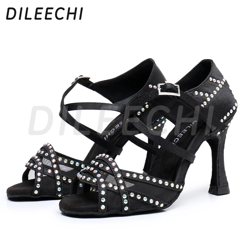 Chaussure de danse Satin Noir