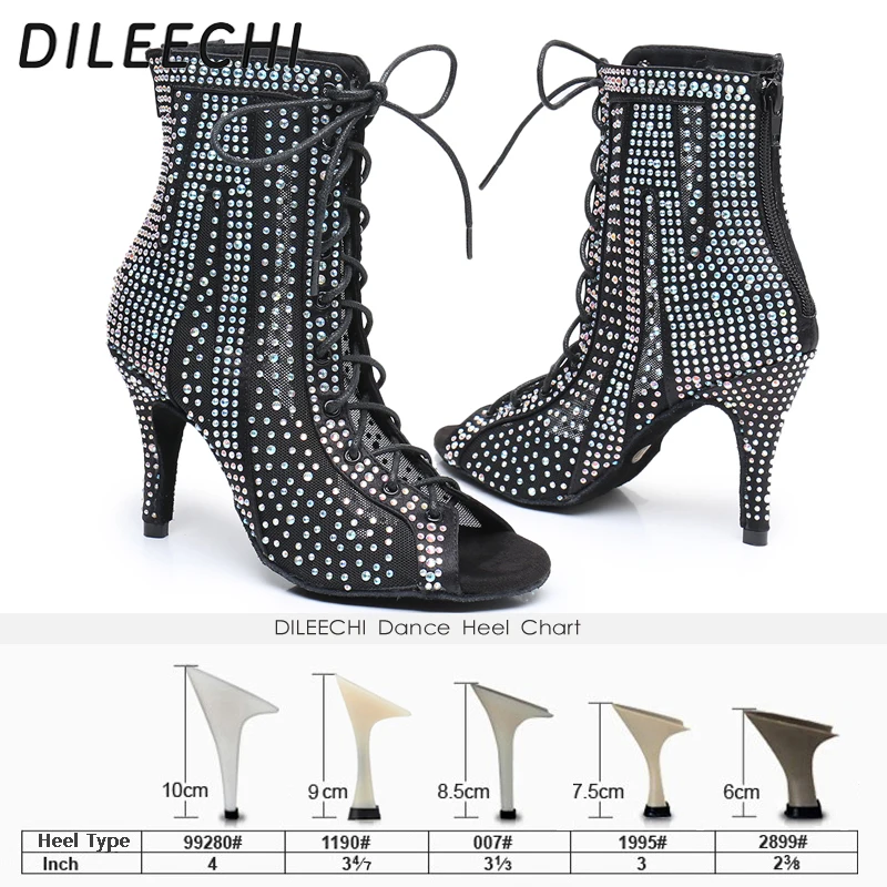 Bottines Salsa Strass Noir