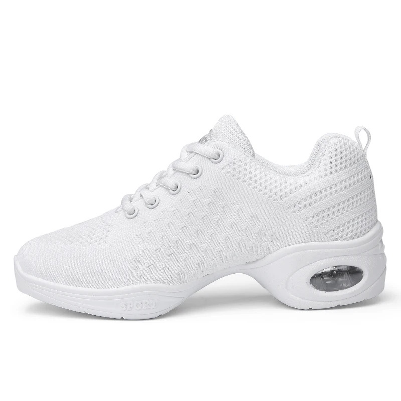 Sneaker Jazz Hip-Hop Blanc Noir Femme